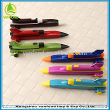 Good quality plane shape cartoon pen for children gift